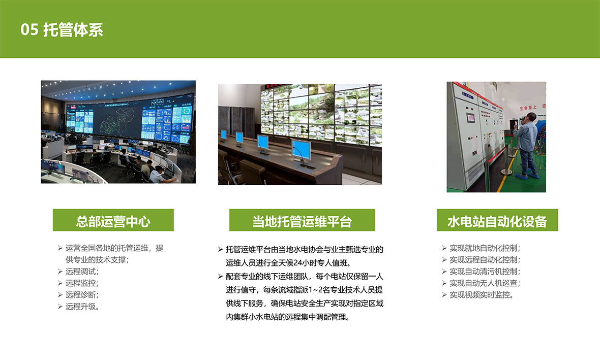 水电站托管业务介绍